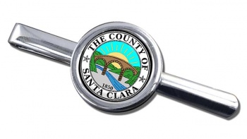Santa Clara County CA Round Tie Clip