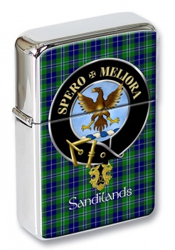 Sandilands Scottish Clan Flip Top Lighter