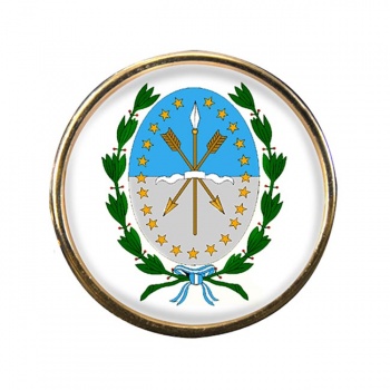 Argentine Santa Fe Round Pin Badge