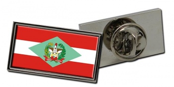 Santa Catarina (Brazil) Flag Pin Badge