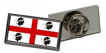 Sardinia Sardegna (Italy) Flag Pin Badge