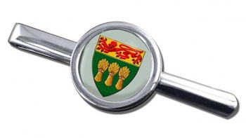 Saskatchewan (Canada) Round Tie Clip