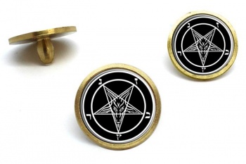 Satanic Pentagram Golf Ball Markers