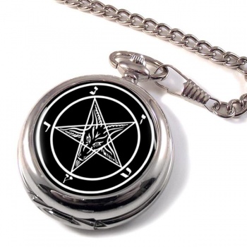 Satanic Pentagram Pocket Watch