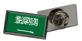 Saudi Arabia Flag Pin Badge