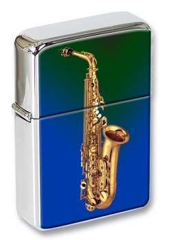 Saxophone Flip Top Lighter