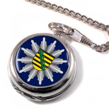 Polizei Sachsen Pocket Watch