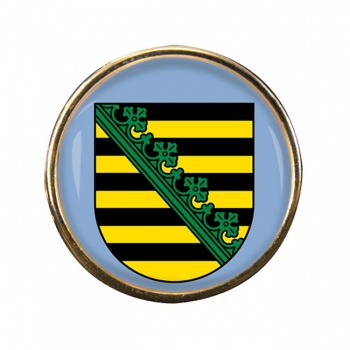 Sachsen Saxony (Germany) Round Pin Badge