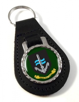 Special Boat Service SBS Leather Key Fob
