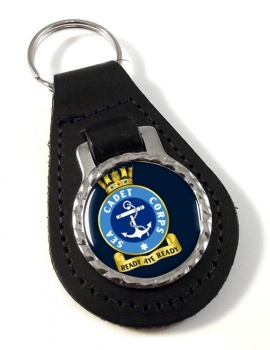Sea Cadet Corps Leather Key Fob