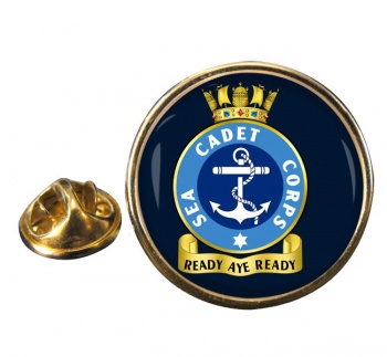 Sea Cadet Corps Round Pin Badge