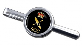 SCC Canoeing Round Tie Clip