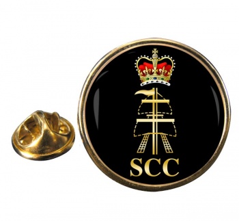 SCC Offshore Sailing Round Pin Badge