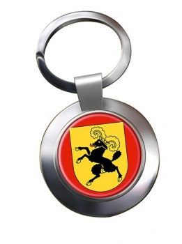 Schaffhausen (Switzerland) Metal Key Ring