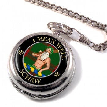 Schaw Scottish Clan Pocket Watch