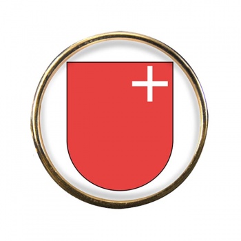 Schwyz (Switzerland) Round Pin Badge