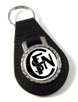 SNCF Leather Key Fob