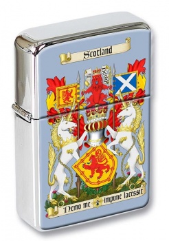 Scotland coat of arms Flip Top Lighter