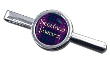 Scotland Forever Round Tie Clip