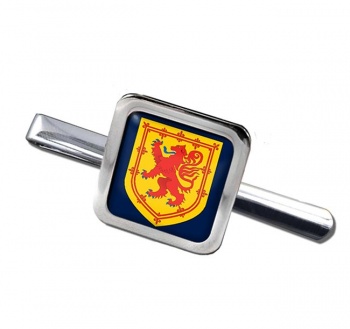 Scottish Lion Square Tie Clip