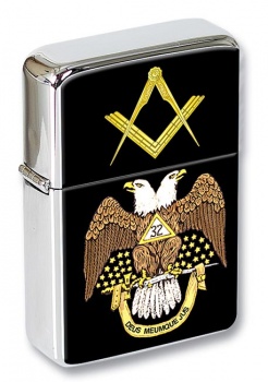 Scottish Rite of Freemasonry Flip Top Lighter