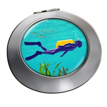 Scuba Diving Chrome Mirror