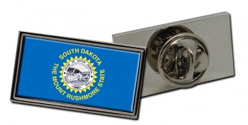 South Dakota Flag Pin Badge