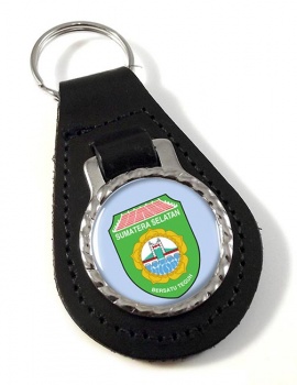 Sumatera Selatan (Indonesia) Leather Key Fob