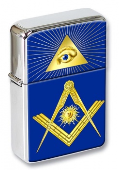 Masonic Lodge Senior Deacon Flip Top Lighter