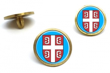 Serbian Cross  Golf Ball Marker