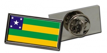 Sergipe (Brazil) Flag Pin Badge