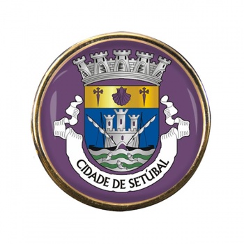 Setubal (Portugal) Round Pin Badge