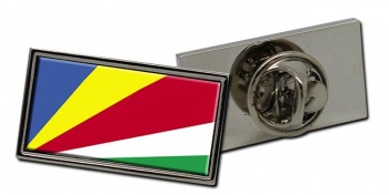 Seychelles Flag Pin Badge