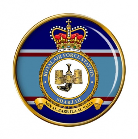RAF Station Sharjah Pin Badge