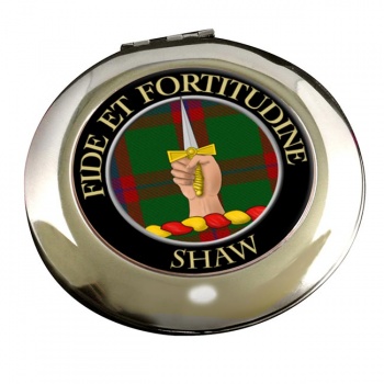 Shaw Scottish Clan Chrome Mirror