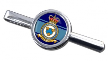 RAF Station Shawbury Round Tie Clip