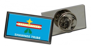 Shawnee Tribe Flag Pin Badge