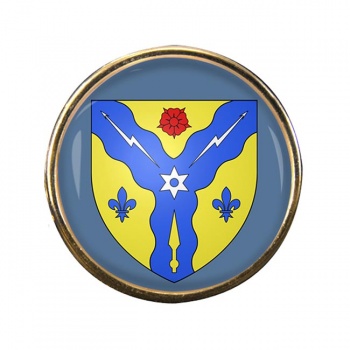 Sherbrooke (Canada) Round Pin Badge