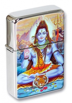 Lord Shiva Flip Top Lighter