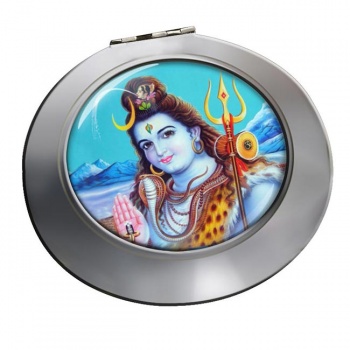 Lord Shiva Chrome Mirror