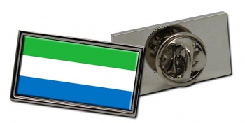 Sierra Leone Flag Pin Badge