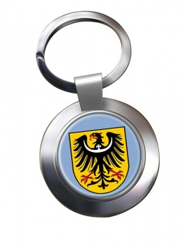 Schlesien Silesia (Germany) Metal Key Ring