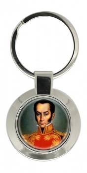 Simon Bolivar Key Ring