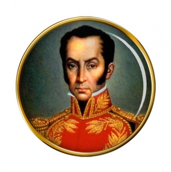 Simon Bolivar Pin Badge