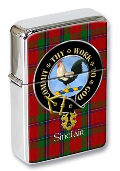 Sinclair Scottish Clan Flip Top Lighter