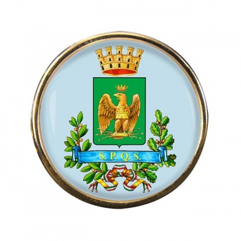 Siracusa (Italy) Round Pin Badge