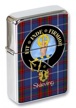 Skirving Scottish Clan Flip Top Lighter