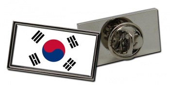 South Korea Flag Pin Badge