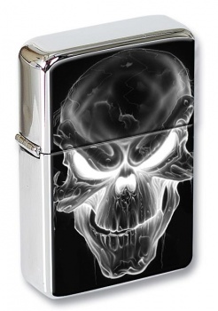 Skull Flip Top Lighter