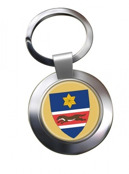 Slavonia Slavonija (Croatia) Metal Key Ring